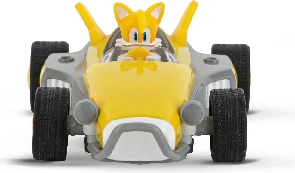 Veture lodër Carrera Mini Racer Team Sonic Racing Tails 1:43, e verdhë - 5