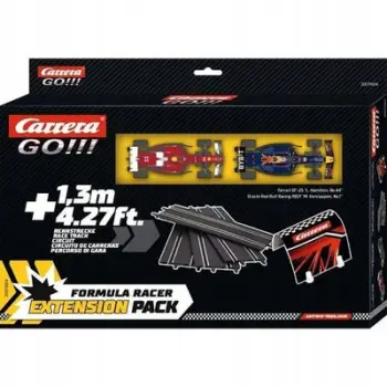 Set zgjerimi pistë gare Carrera Formula Racer, aksesor për pistë garash, shumëngjyrësh
