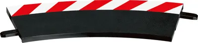 Lodër pistë makinash Carrera Outer Shoulder 1/30, e zezë - 1