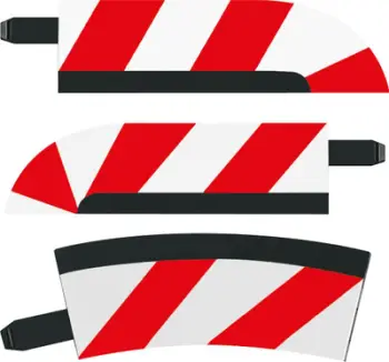 Set korniza kthesë Carrera, 6 copë
