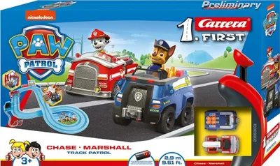 Makinë lodër Carrera First Paw Patrol Track Patrol (334330), shumëngjyrëshe - 1