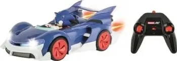 Makina me telekomandë Revell Sonic the Hedgehog Team Sonic, shkalla 1:18, deri 9 km/h, e bardhë