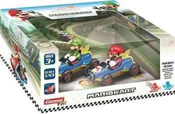Makina lodër Carrera Mario Kart Mach8, Pull & Speed, dysh