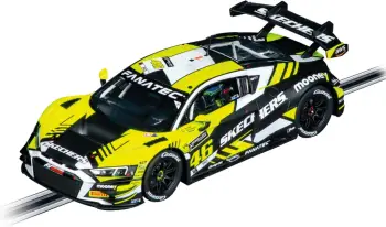 Makina drift Carrera Audi R8 LMS GT3 evo II, Valentino Rossi No.46, 1:24, zezë dhe verdhë
