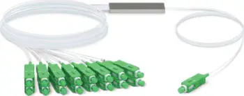 Kabllo Splitter Ubiquiti UFiber 1:16, SC/APC, 900um, 1.5m, e bardhë