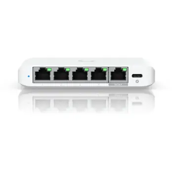 Switch Ubiquiti UniFi Flex Mini 2.5G, Managed, 5 porte, PoE, Desktop