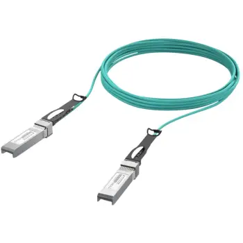 Kabëll optik aktiv Ubiquiti UACC-AOC-SFP28-5M, 5 m, SFP28, Aqua