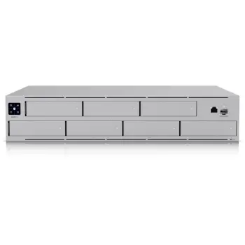NAS Ubiquiti UNAS-Pro, 7x HDD/SSD, 8GB RAM, 1x GbE, 1x SFP+, rack 2U, hiri