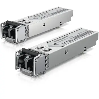 Modul fibër optike Ubiquiti UACC-OM-MM-1G-D-2, 1250 Mbit/s, SFP, LC, çelik inox