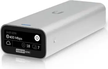 Pajisje menaxhimi rrjeti Ubiquiti UniFi Cloud Key Gen2, 2GB, 8 bërthama, Gigabit Ethernet, argjendtë