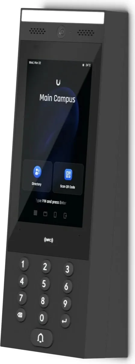Mbajtëse murale Ubiquiti UACC Intercom SAM, montim sipërfaqësor, për UniFi Access Intercom, e zezë - 2