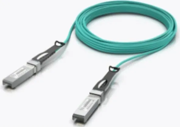 Kabllo optike Ubiquiti UACC-AOC-SFP28-10M, 10m, SFP28, 25Gbps, Aqua - 1