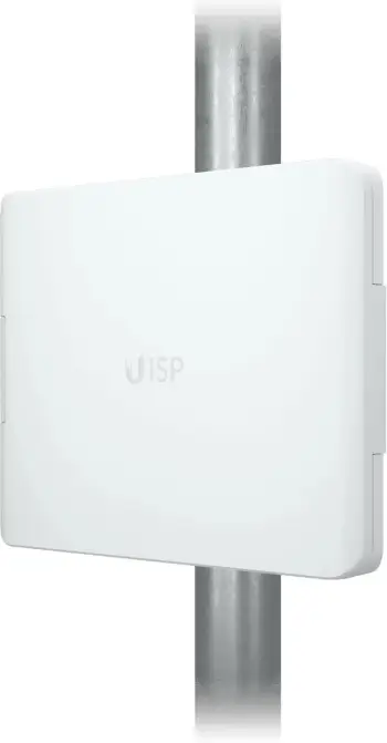 Kuti e jashtme rrjeti Ubiquiti UISP-Box, polikarbonat rezistent, për ruter ose switch, gri