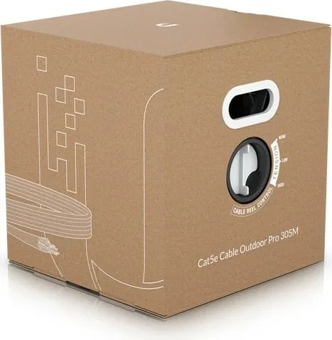 Kabllo rrjeti Ubiquiti Cat5e Outdoor Pro 305m e bardhë - 3