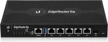 Router Ubiquiti ER-6P, 5x Gigabit, 24V passive PoE, 1xSFP