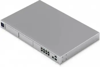 Kasë rrjeti UniFi Dream Machine Pro Max, 10G, 8x LAN, 2x NVR HDD, 128 GB SSD, Gri