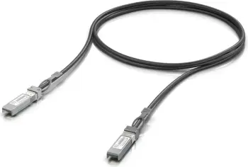 Kabllo Ubiquiti UACC-DAC-SFP28-1M, 1m, InfiniBand/fibre optic, e zezë