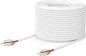 Kabllo Ubiquiti Door Lock Relay 2P, 152m, 4 përçues AWG 18/22, e bardhë