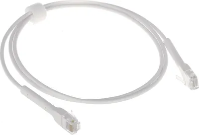 Kabllo UTP Ubiquiti PATCHCORD UC-PATCH-1M-RJ45, 1.0m, e bardhë - 1