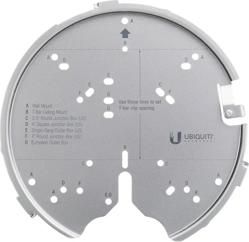 Montues Ubiquiti Mounting System UAP-AC-PRO/HD/SHD - U-PRO-MP - 1