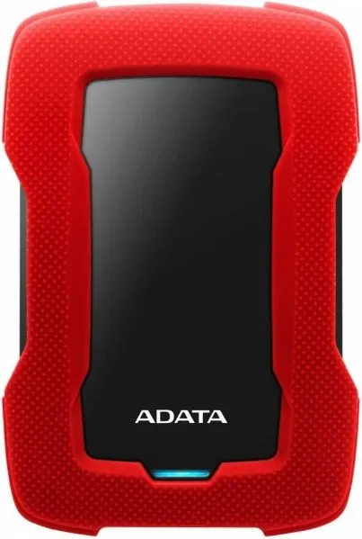 Disk i jashtëm HDD ADATA HD330, 2TB, i zi/i kuq - 1