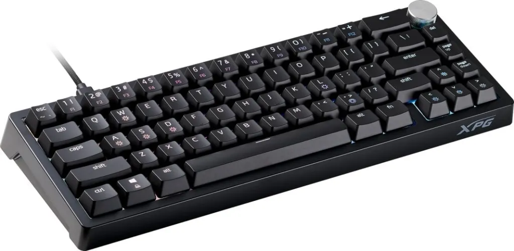 Tastierë ADATA ADATA XPG Sorcerer Mini 65%, Red Switch, US, e zezë - 3
