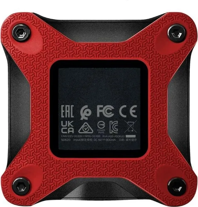 Disk SSD i jashtëm ADATA SD620, 2TB, USB 3.2, i kuq - 2