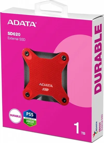 Disk SSD i jashtëm ADATA SD620, 1TB, i kuq - 2