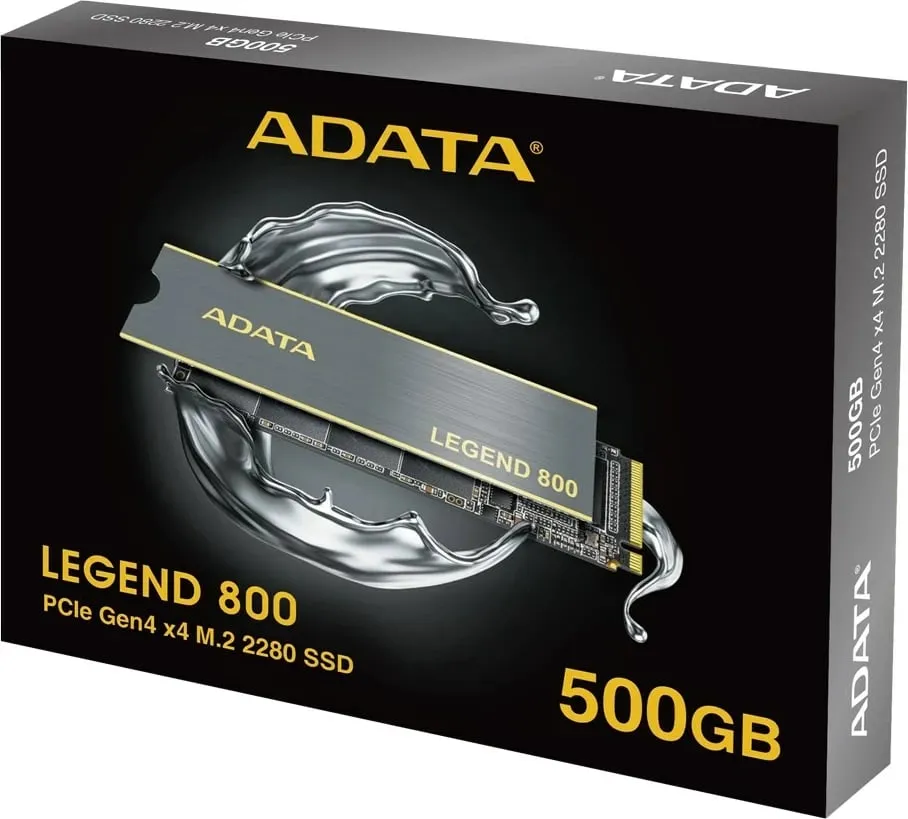 Disk SSD ADATA Legend 800, 500GB, M.2 2280 PCI-E x4 Gen4 NVMe - 3