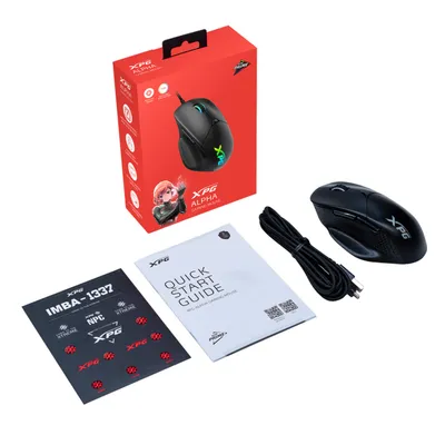 Maus ADATA XPG Alpha, optik, 16000 DPI, i zi - 6