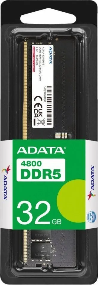 Memorie ADATA DDR5, 32 GB, 4800 MHz, CL40, AD5U480032G-S - 1