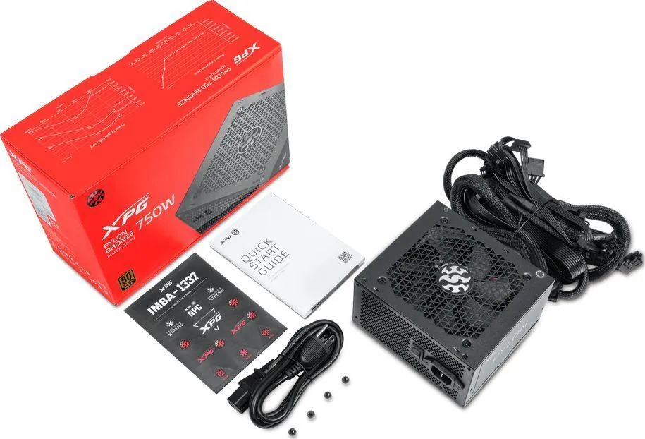 Burim energjie ADATA XPG Pylon PYLON550B-BKCEU ATX, 550W - 4