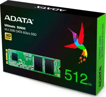 Disk SSD ADATA Ultimate SU650, 512GB, M.2 2280 SATA III