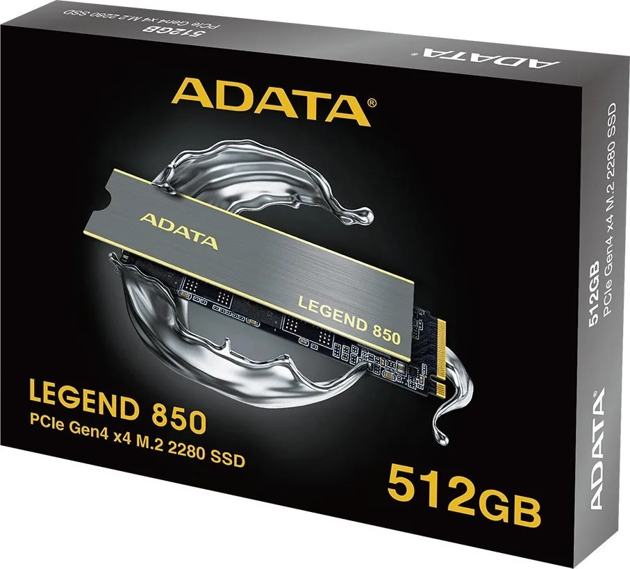 Disk SSD ADATA Legend 850, 512GB, M.2 2280 PCI-E x4 Gen4 NVMe - 5
