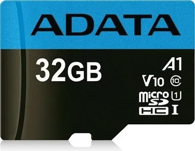 Kartë e memories ADATA , MicroSDHC, 32 GB, Class 10 + përshtatës SD - 1