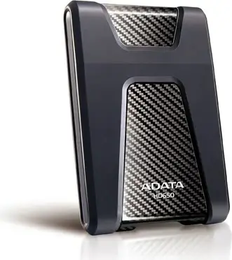 Hard disk i jashtëm ADATA HD650, 1TB, i zi