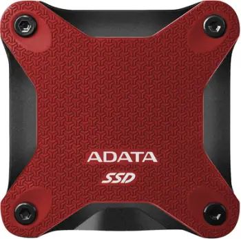 Disk i jashtëm ADATA ASD600Q, USB 3.1, 240GB, i kuq