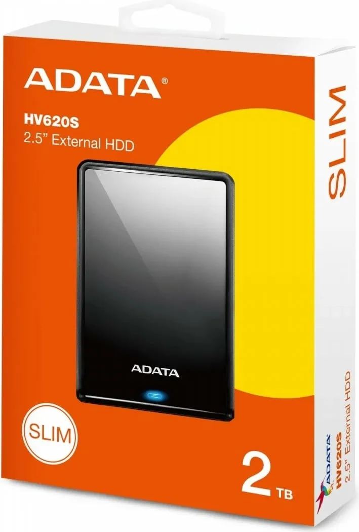 Disk i jashtëm ADATA AHV620S-2TU31-CBK, 2TB, i zi - 3