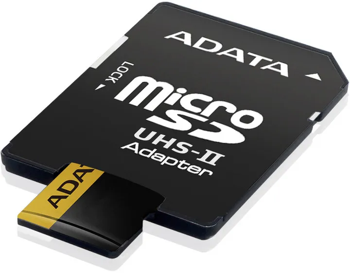 Kartë memorie ADATA Micro SDXC Premier One 64GB UHS-II U3 + përshtatës SD - 2