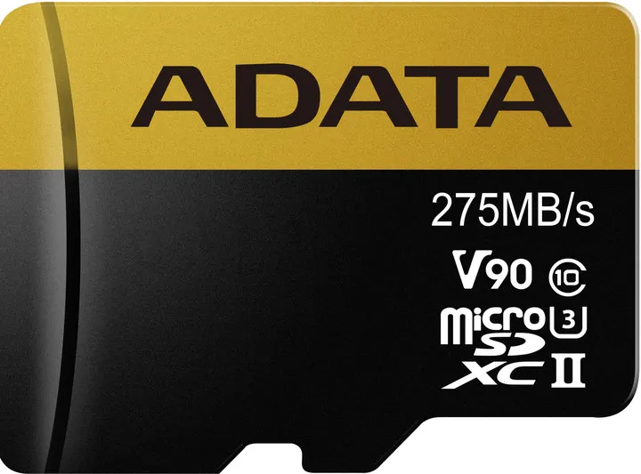 Kartë memorie ADATA Micro SDXC Premier One 64GB UHS-II U3 + përshtatës SD - 3