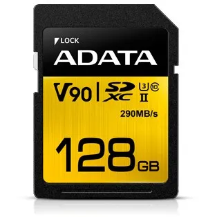 Kartelë memorie ADATA SDXC 128GB, UHS-II U3, 290MB/s - 1