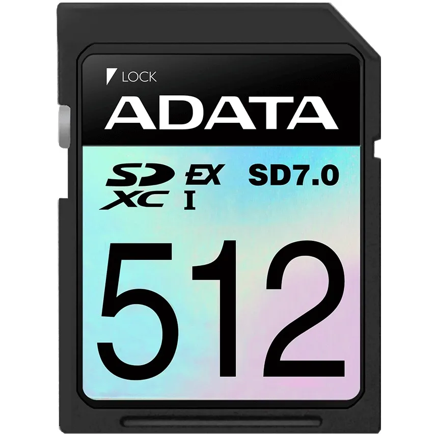 Kartë memorie ADATA SDXC Premier Extreme 512GB, e zezë - 1