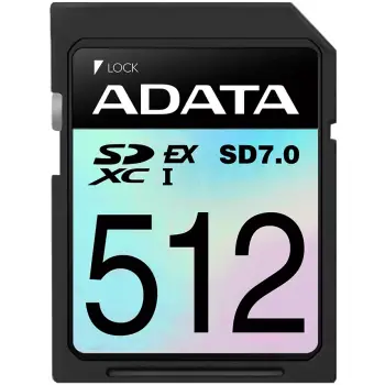 Kartë memorie ADATA SDXC Premier Extreme 512GB, e zezë