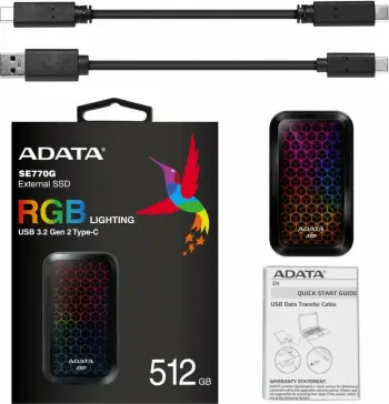 Disk SSD Adata SE770G, 512GB, i zi