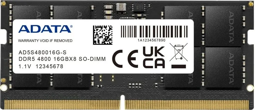 RAM memorje ADATA Premier 16GB DDR5 SO-DIMM 4800MHz e zezë - 1