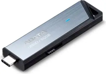 USB ADATA UE800, 512GB, USB 3.2 Gen2, USB Type C, e zezë