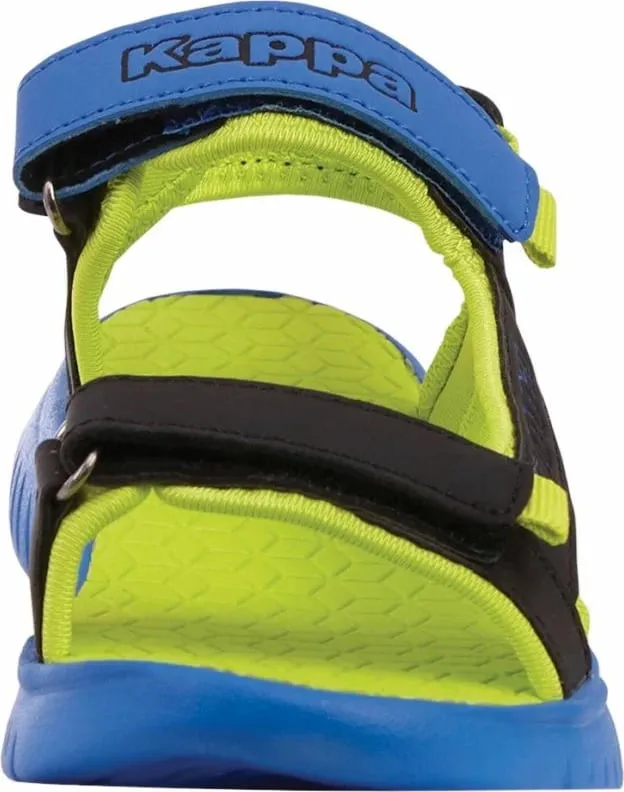 Sandale për fëmijë Kappa, të zeza dhe blu - 4