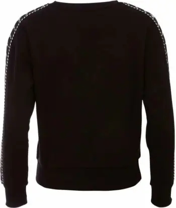 Bluzë sportive Kappa Janka W 310021 19-4006, për femra, pambuk, e zezë