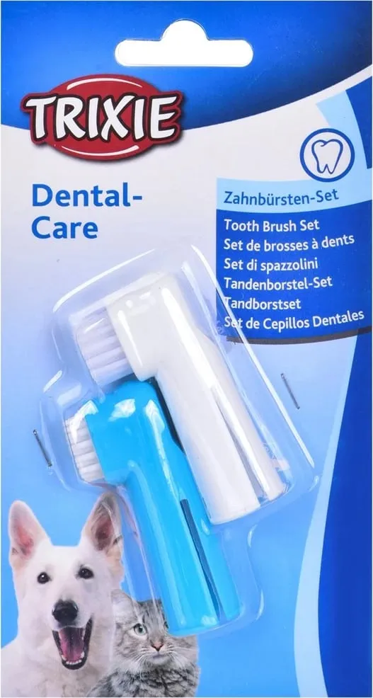 Kokë zëvendësuese Trixie për furçë dhëmbësh, 2 copë, e bardhë - 1