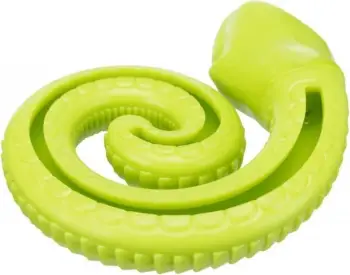 Lodër për qen Trixie, gjarpër gome mbushës, 7", portokalli